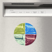 Alcatraz Magnet d'art pop (In Situ (Lave-vaisselle))