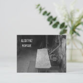Alcatraz Morgue Briefkaart (Staand voorkant)