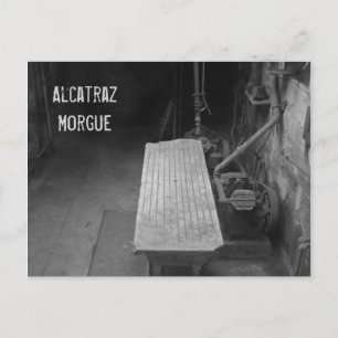 Alcatraz Morgue Briefkaart