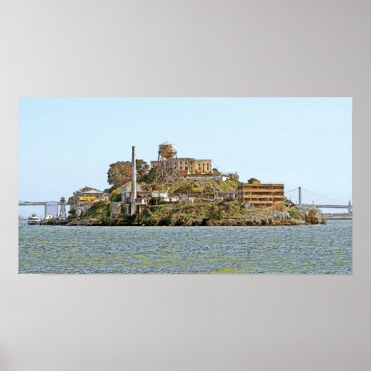 ALCATRAZ POSTER (Voorkant)