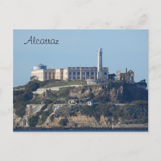 Alcatraz- San Francisco Briefkaart (Voorkant)