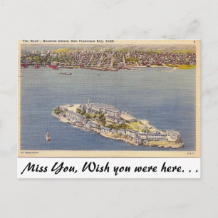 Alcatraz, San Francisco, Calif. Briefkaart