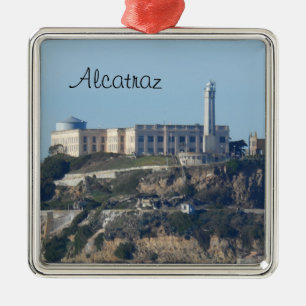 Alcatraz- San Francisco Metalen Ornament