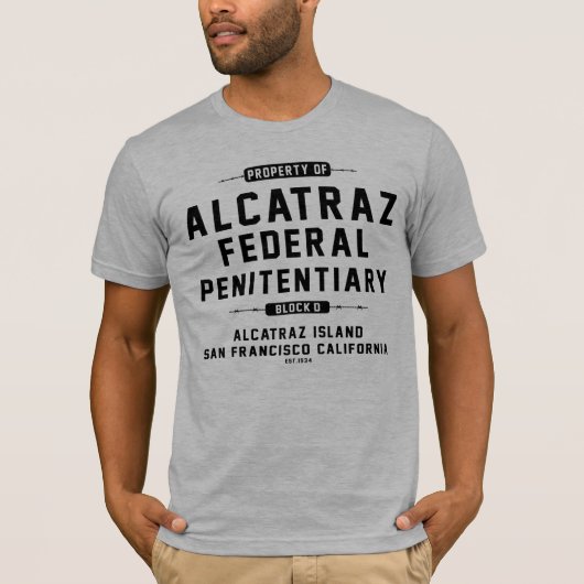ALCATRAZ T-SHIRT (Voorkant)