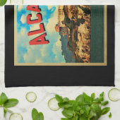 Alcatraz Theedoek (Gevouwen)