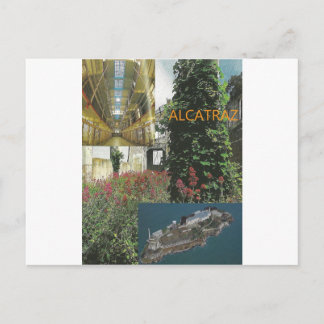 Alcatraz Tour-object Briefkaart