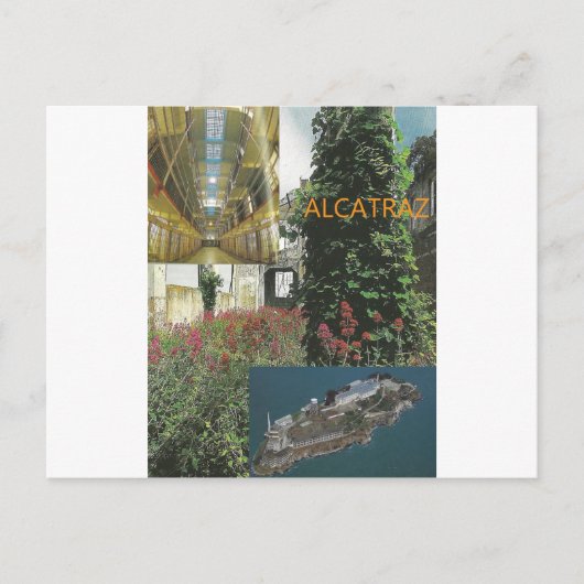 Alcatraz Tour-object Briefkaart (Voorkant)