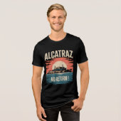 Alcatraz. Tri-Blend Shirt (Voorkant volledig)