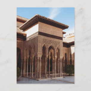 Alcazada in Alhambra Granada Spanje Briefkaart