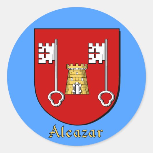 Alcazar Family Shield Stickers (Voorkant)