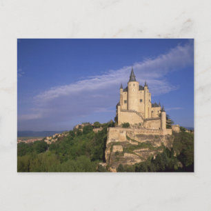 Alcazar, Segovia, Castilië en León, Spanje Briefkaart