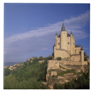 Alcazar, Segovia, Castilië en León, Spanje Tegeltje