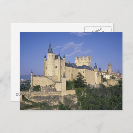 Alcazar, Segovia, Castilla y León, Spanje Briefkaart (Voorkant / Achterkant)