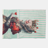 Alce in wonderland Queen of Hearts Theedoek (Horizontaal)