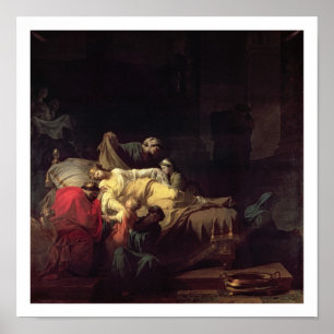 Alcestis offert zichzelf op om haar man te redden poster