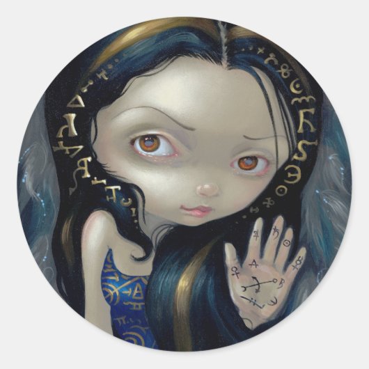 "Alchemical Angel V" Sticker (Voorkant)