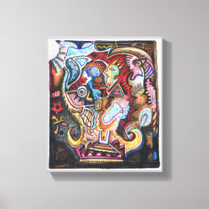Alchemical Nader Canvas Wall Art Afdruk