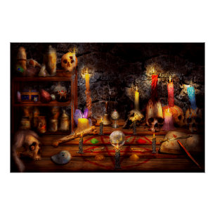 Alchemie - Die oude zwarte magie Perfect Poster