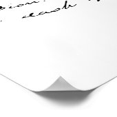 Alchemie van fotografie (fotograaf) poster (Hoek)