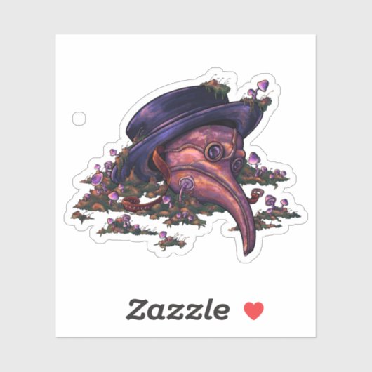 Alchemie van verval sticker (Vel)