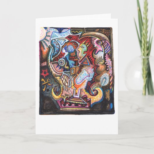 Alchemisch achtervolgen kaart (Voorkant)