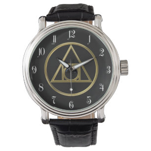Alchemisch symbool horloge