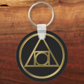 Alchemisch symbool sleutelhanger (Voorkant)