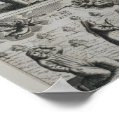  alchemische illustratie poster (Hoek)