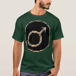 Alchemische symbolen IJzerpixel T-shirt