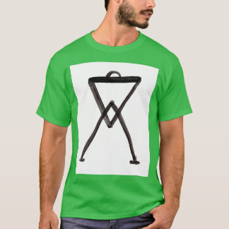 Alchemische symbolen Rode arseen twee T-shirt