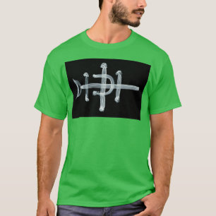 Alchemische symbolen Torrefactie van zilver omgeke T-shirt