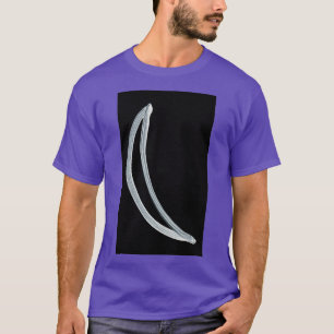 Alchemische symbolen Zilver Twee keren omgekeerd T-shirt