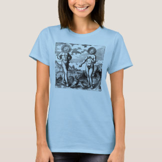 alchemische zon en maan t-shirt