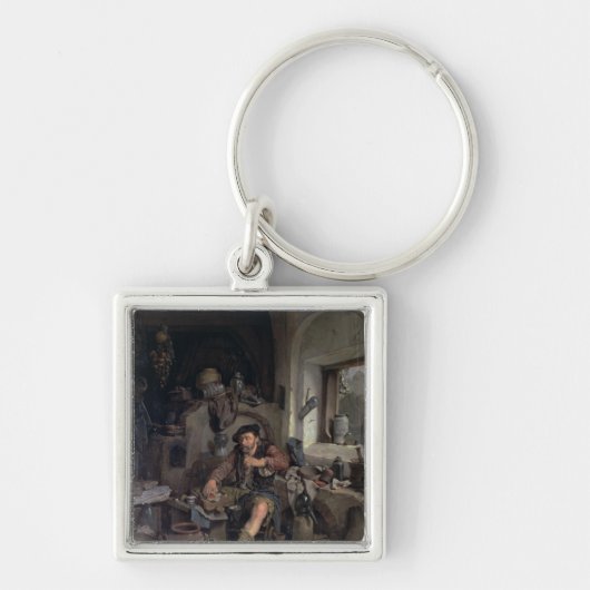 Alchemist, 1663 sleutelhanger (Voorkant)