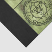 alchemistische symbolen tissue paper tissuepapier (Detail)