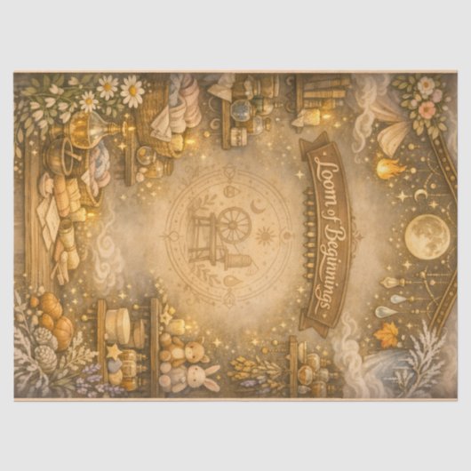 Alchemist's Nursery Tissuepapier (Voorkant)