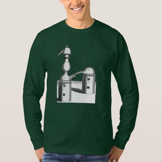 Alchemy Distillatie Gereedschap voor en achter T-shirt (Voorkant)
