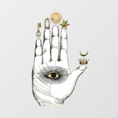  Alchemy Hand of Mysteries Raamsticker (Vel)