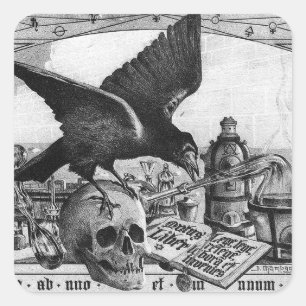 Alchemy Lab en Human Skull Stickers