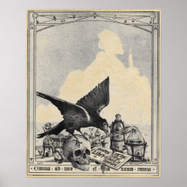 Alchemy Laboratory and the Sphinx Sepia Poster