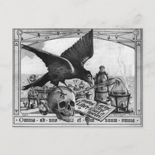 Alchemy Laboratory Companions Briefkaart (Voorkant)