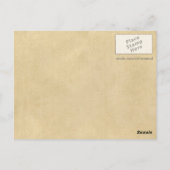 Alchemy Laboratory Raven and Human Skull Briefkaart (Achterkant)