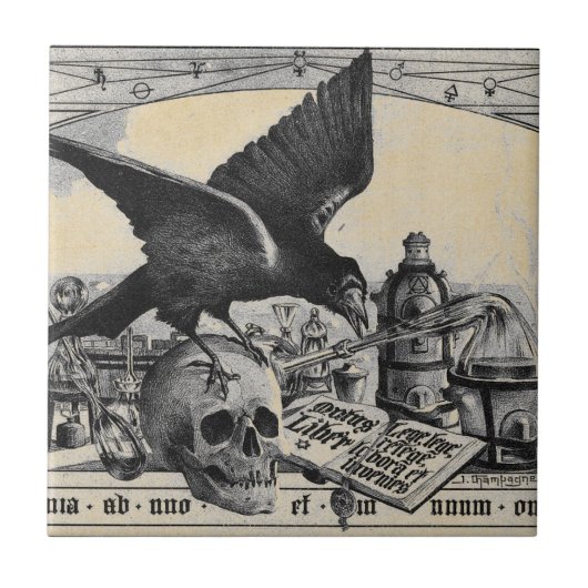 Alchemy Laboratory Tegeltje (Voorkant)