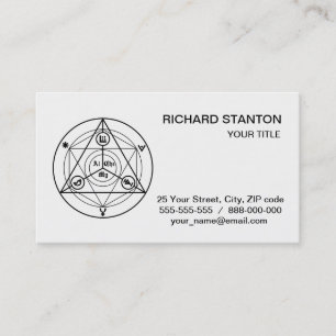 Alchemy manifest visitekaartje