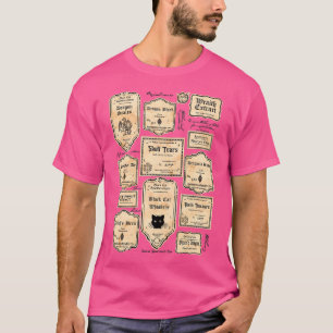Alchemy Potion Labels T-shirt