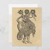 Alchemy Serpent Symbool Briefkaart (Voorkant / Achterkant)