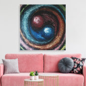 "Alchemy" van Ramona Dumitrescu Canvas Afdruk (Insitu (Woonkamer))