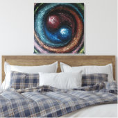 "Alchemy" van Ramona Dumitrescu Canvas Afdruk (Insitu (Slaapkamer))