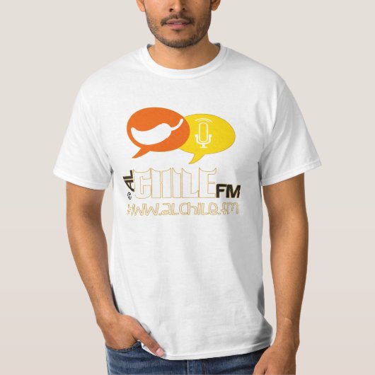 ALCHILE.FM RADIO,  T-SHIRTS (Voorkant)