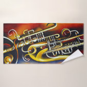 Alchimie du jazz (Serviette de bain)